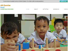 Tablet Screenshot of bukitsunriseschool.com
